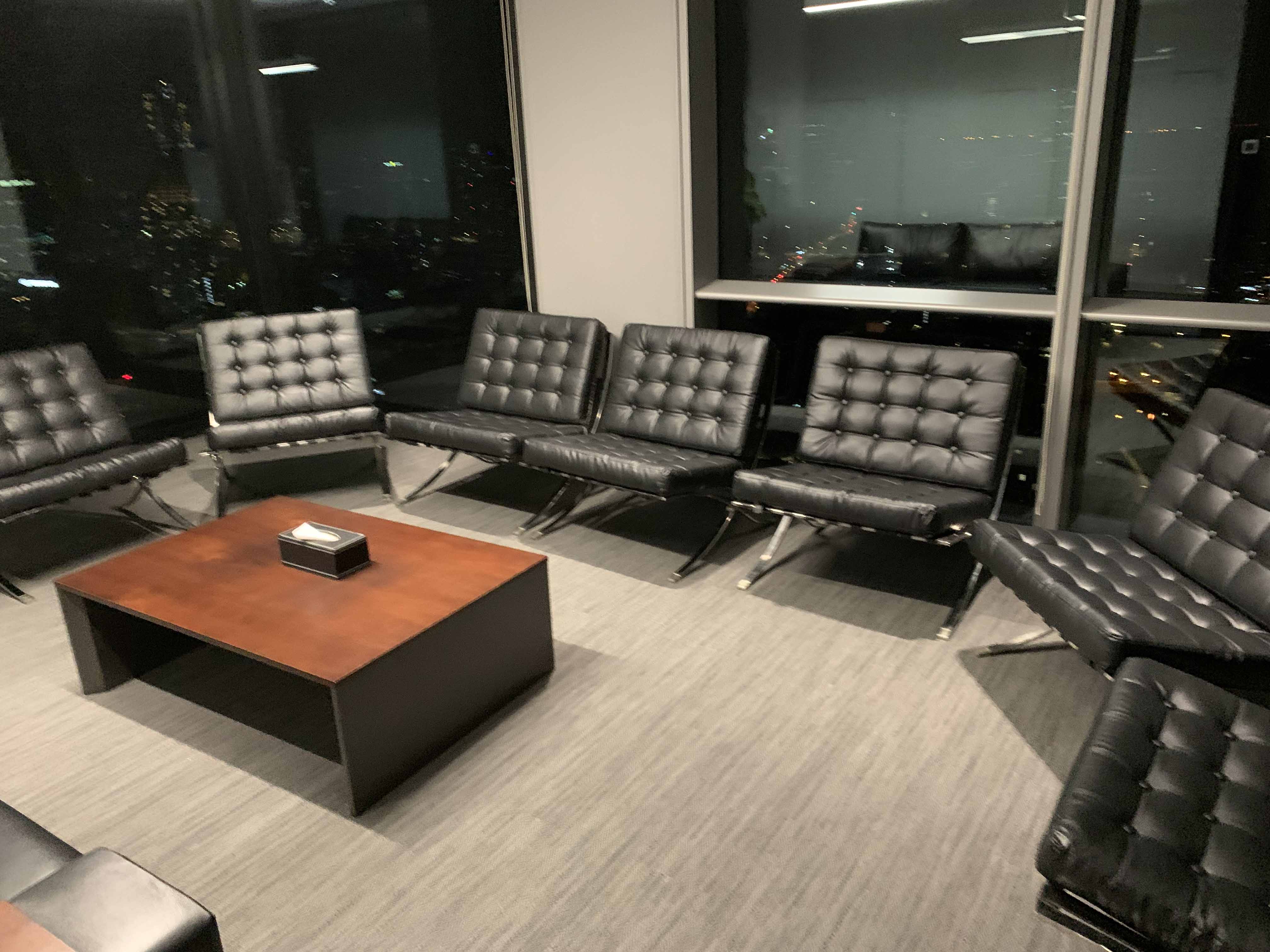 上海沙发租赁——巴塞罗那椅商务VIP会客空间